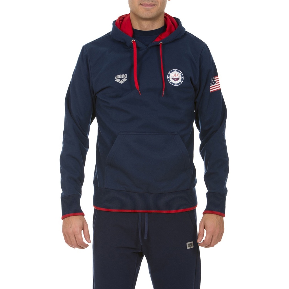 NWOT USA Swimming Pullover Hoodie